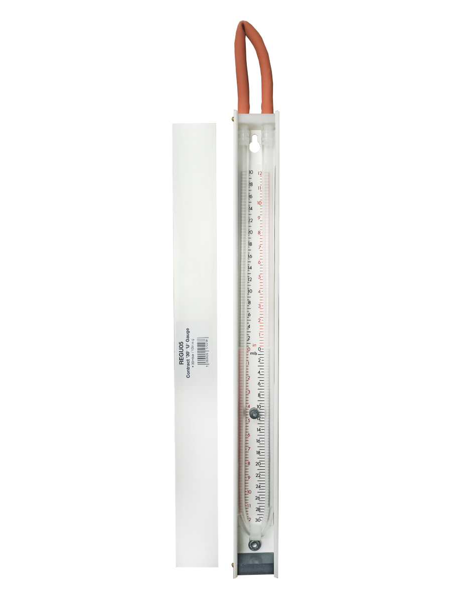 Contract '30' ‘U’ Gauge (12” Economy manometer) Regin Products Ltd