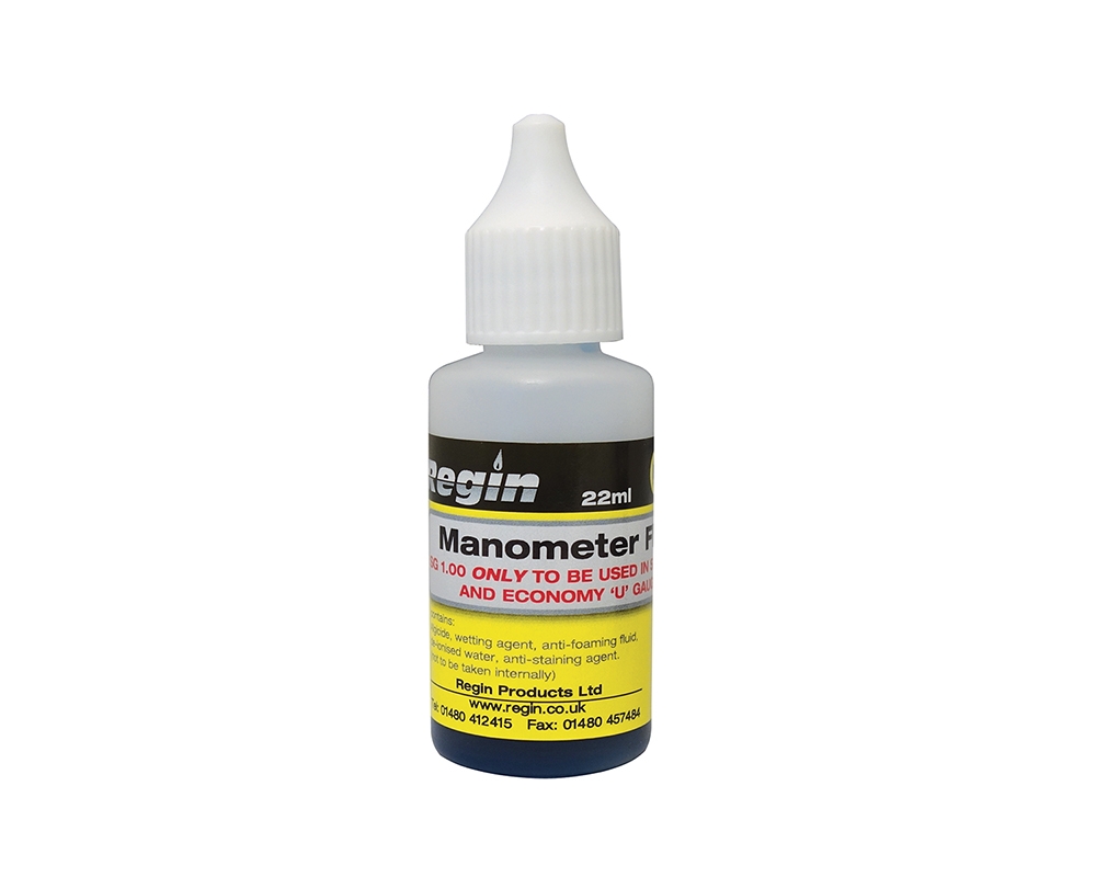 Manometer Fluid s.g.1.00 22ml Regin Products Ltd