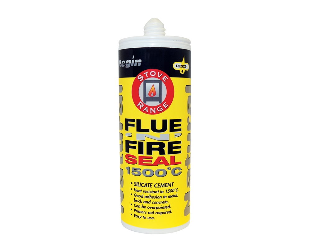 Flue‘n’Fire Seal 1500˚C Silicate Cement Natural 150ml Regin