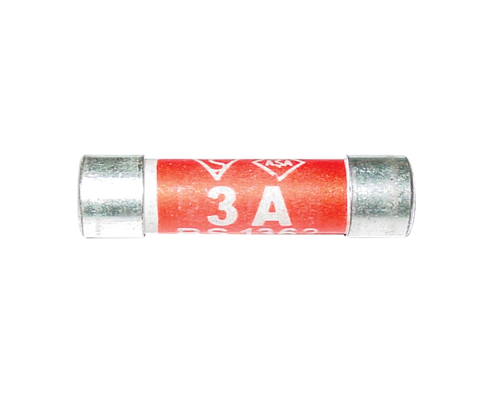 Ceramic Fuse 25mm 3A (3) Regin Products Ltd