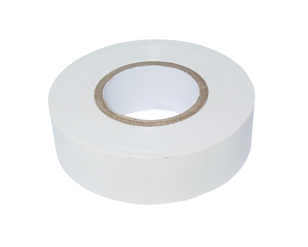 PVC Insulation Tape 20m White Regin Products Ltd