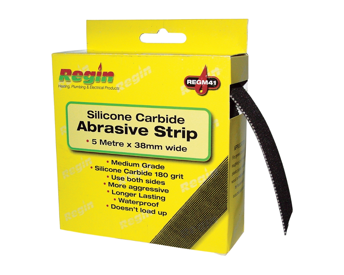 Silicone Carbide Abrasive Strip 5m Roll Regin Products Ltd