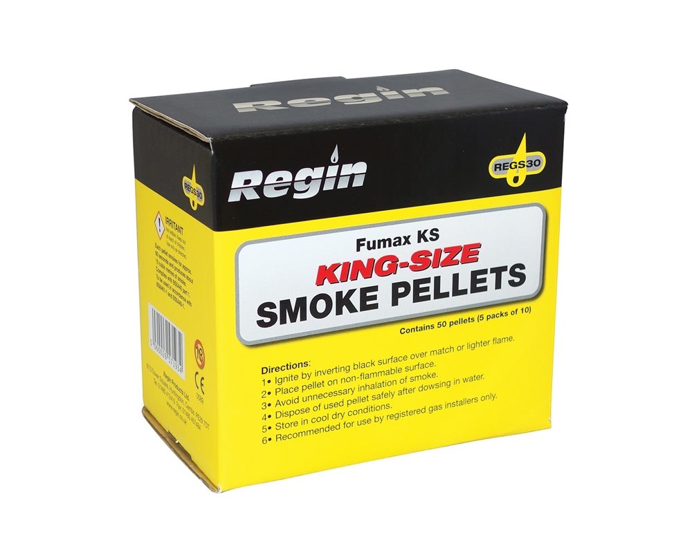 Fumax KS Smoke Pellets (pack of 5 x 10) Regin Products Ltd