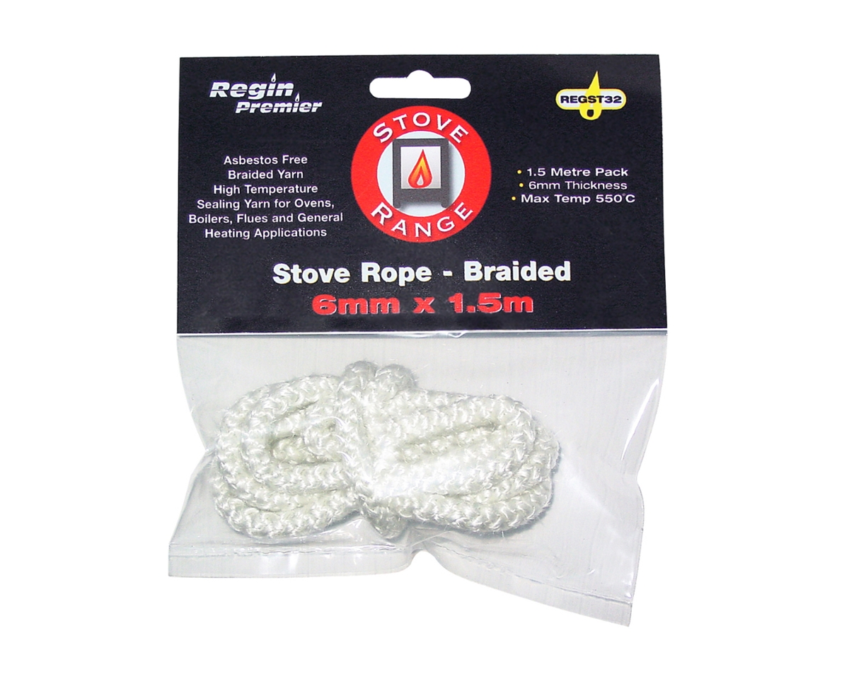 Stove Range Stove Rope Braided 6mm (1.5m) Regin Products Ltd